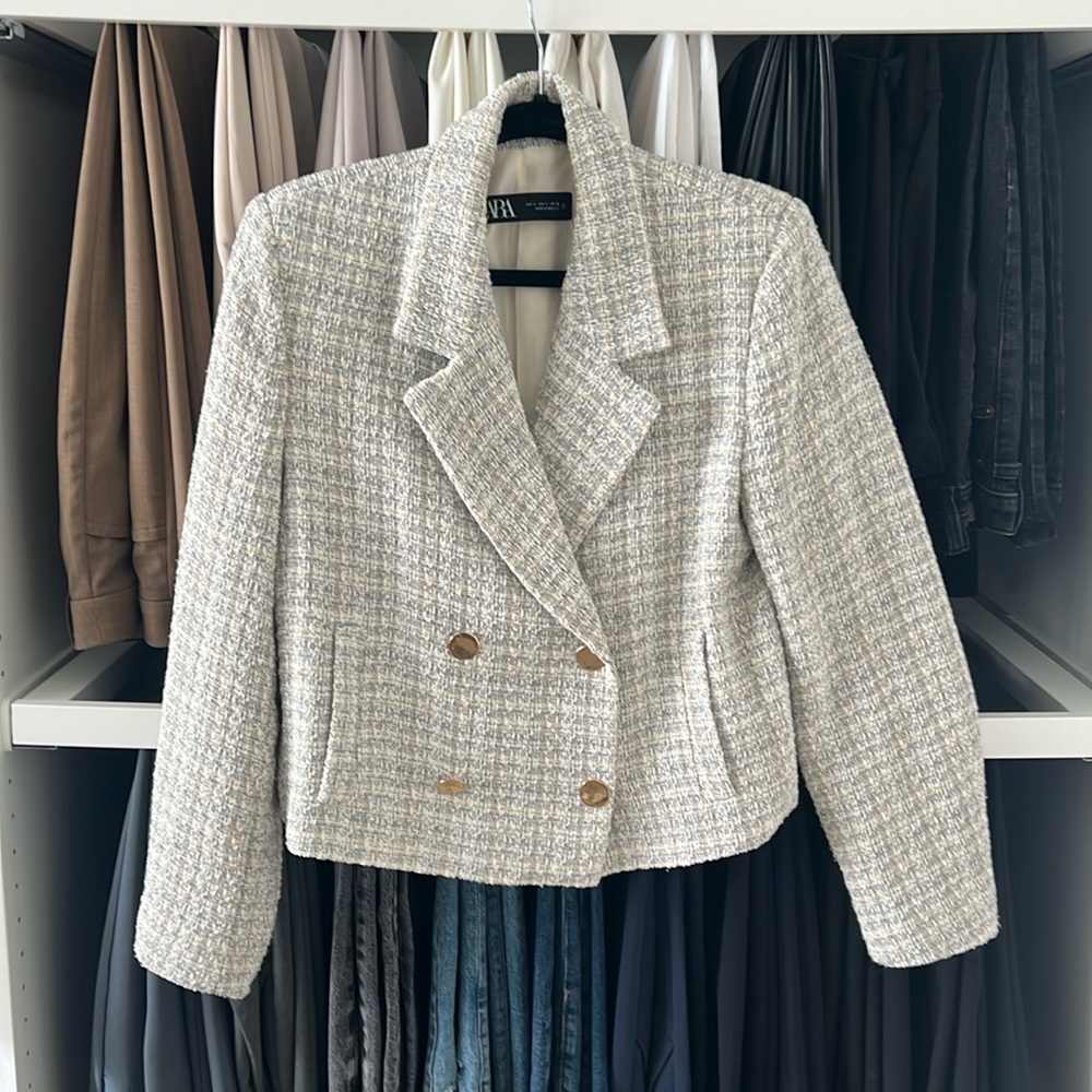 Zara Tweed Blazer